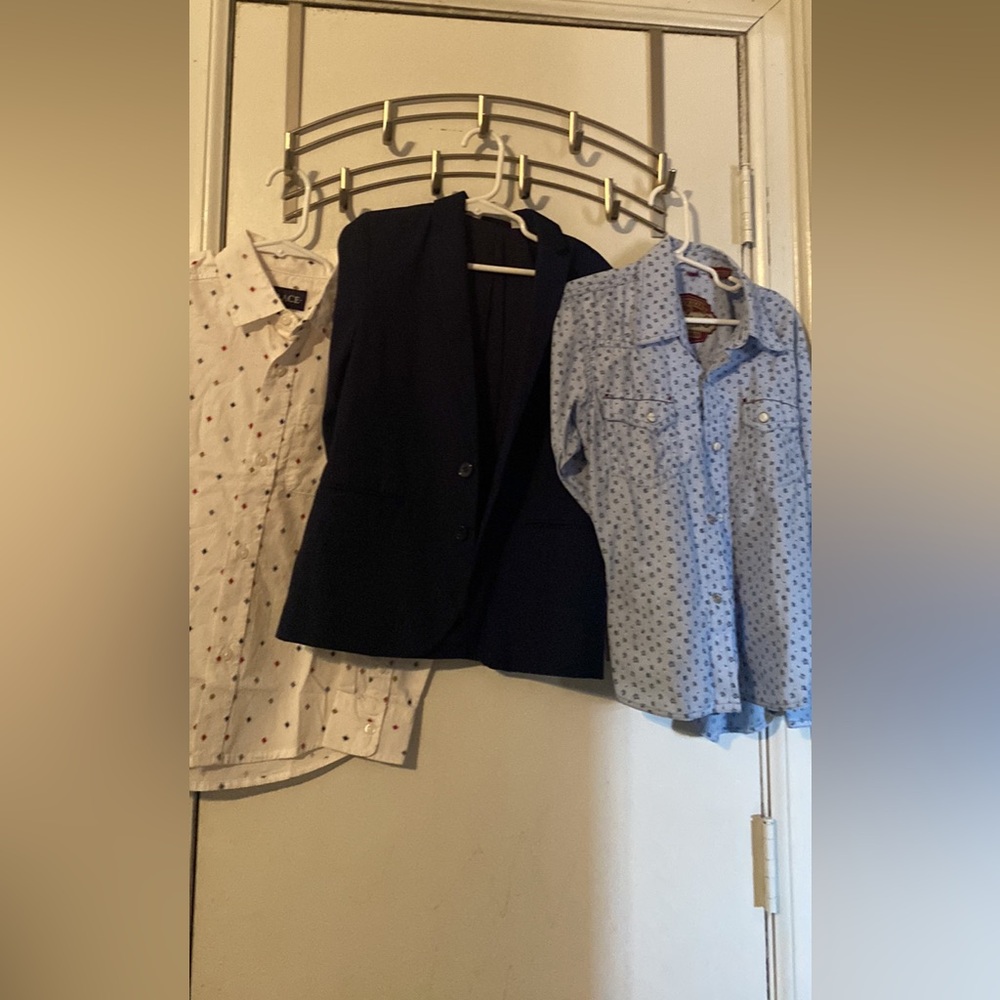 Beautiful sports jacket and button shirts